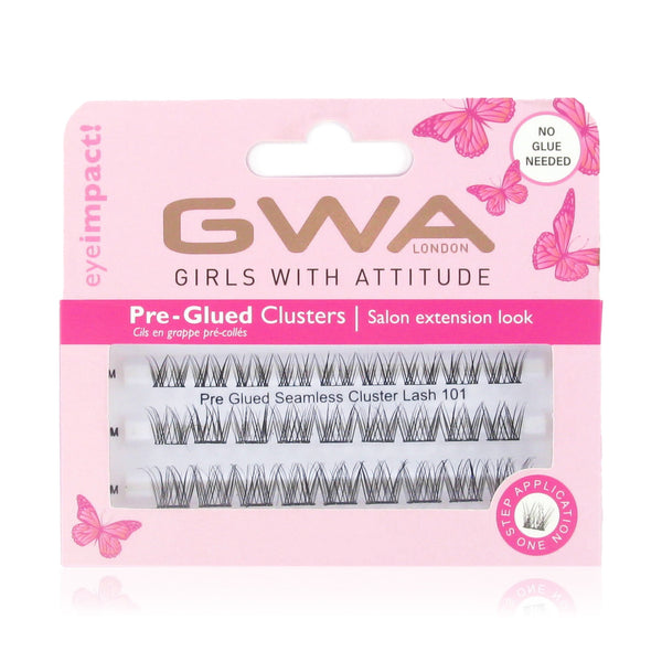 Pre-Glued Seamless Cluster Lashes 101