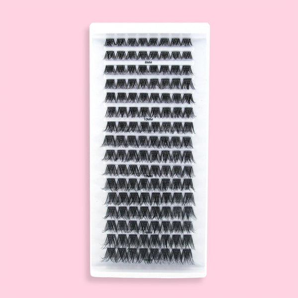 Tiger Heat | 128 Individual Cluster Lashes | Super Curly