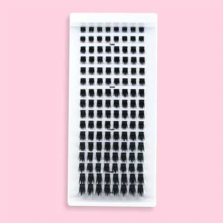 Hot Spot | 128 Individual Cluster Lashes | Faux Mink