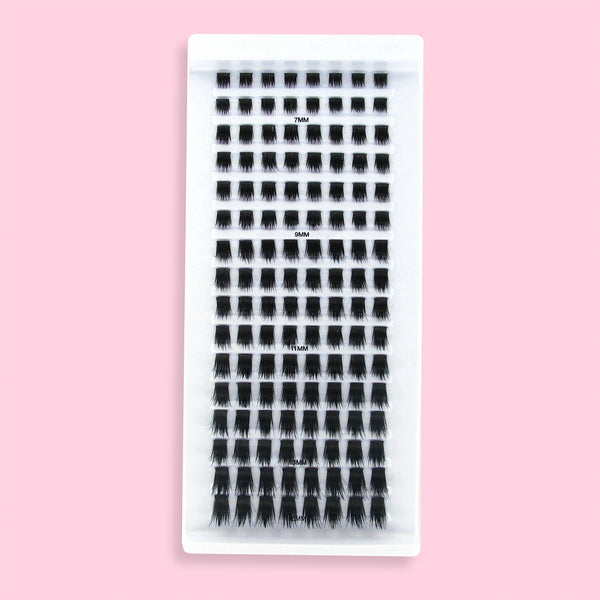 Hot Spot | 128 Individual Cluster Lashes | Faux Mink