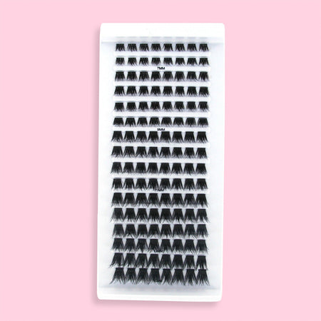 Violet Riot | 128 Individual Cluster Lashes | Faux Mink