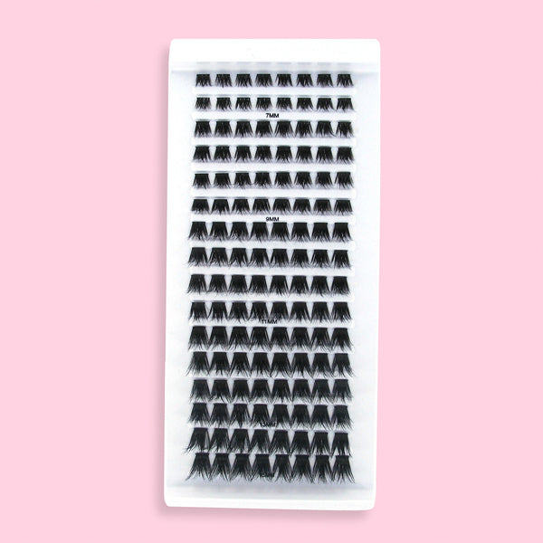 Violet Riot | 128 Individual Cluster Lashes | Faux Mink