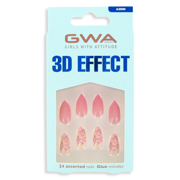 Cherry Sundae | 3D Nails