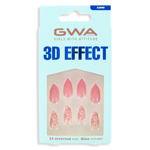 Cherry Sundae | 3D Nails