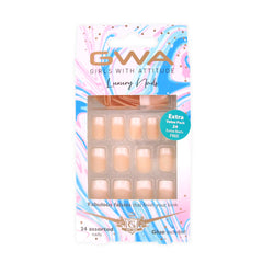French Meringue | Luxury Nails | Petite Size | Extra Value Pack