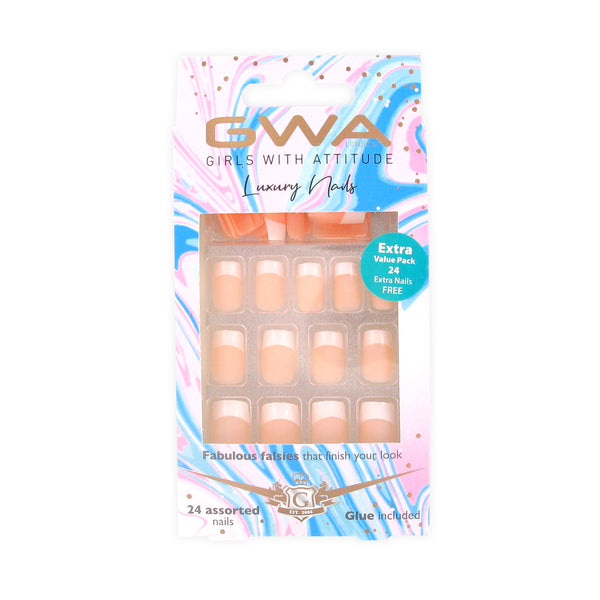 French Sherbet | Luxury Nails | Petite Size | Extra Value Pack