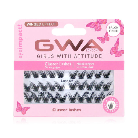 Winged Cluster Lashes 06