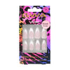 Glazed French | Glazed Finish False Nails