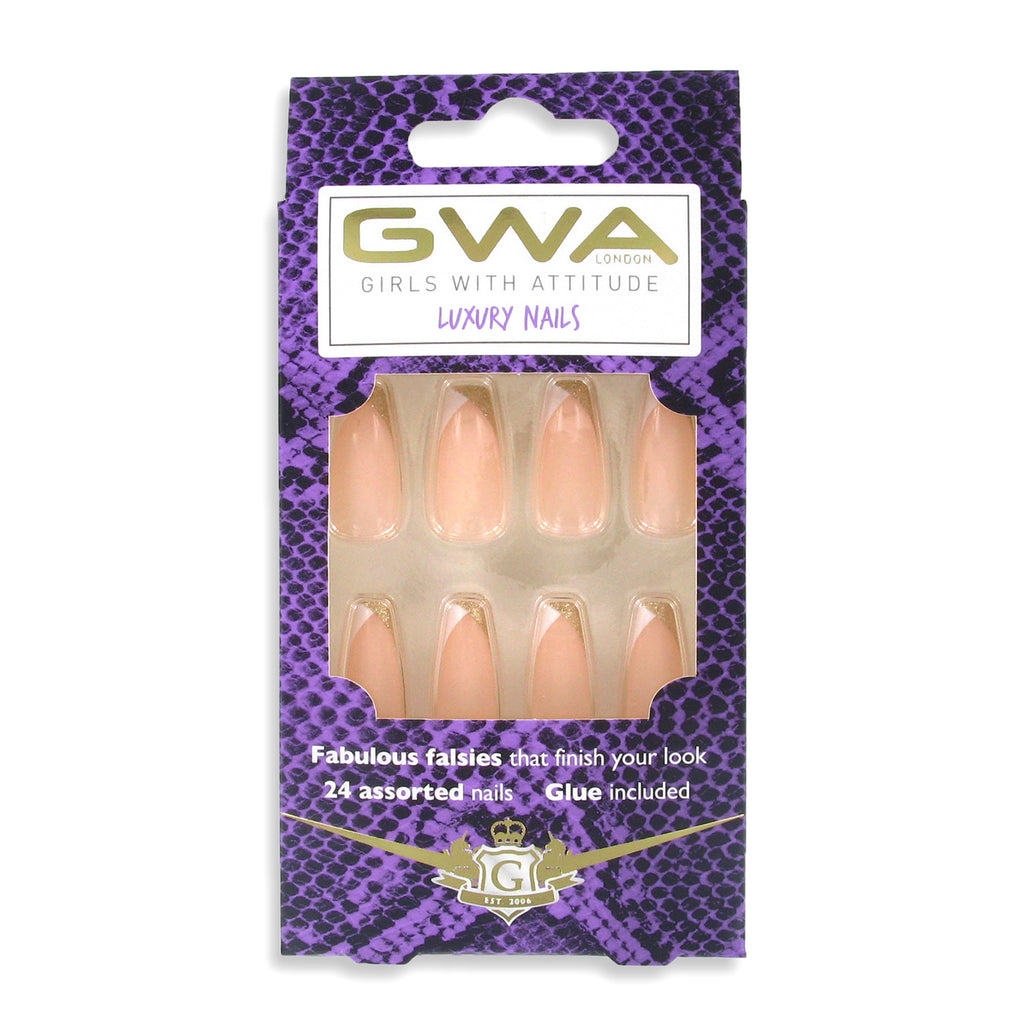 Champagne Tips | Luxury Nails