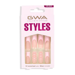 Laced Up | GWA Styles False Nails