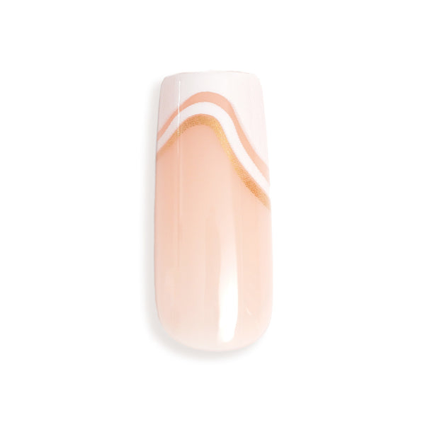 Swirl Serenity False Nails