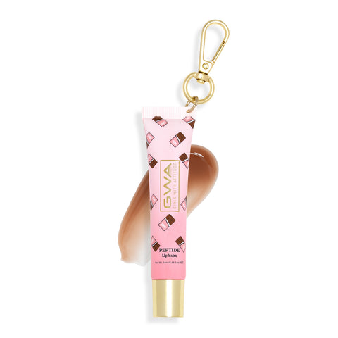 Cocoa Cutie | Peptide Lip Balm with Keychain