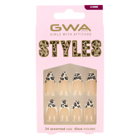 Leopard Luxe  | GWA Styles False Nails