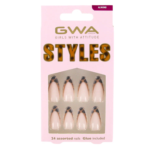 Fierce French   | GWA Styles False Nails