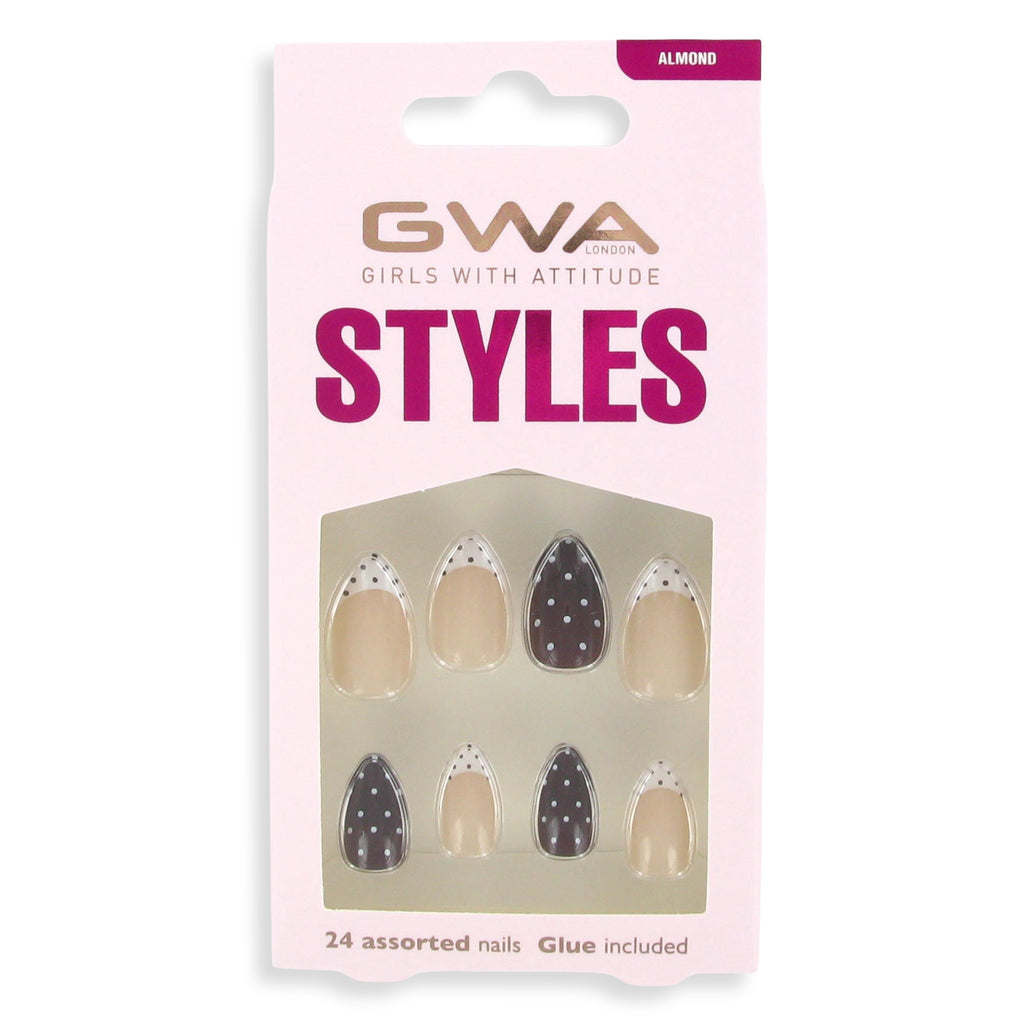 Polka Pop | GWA Styles False Nails