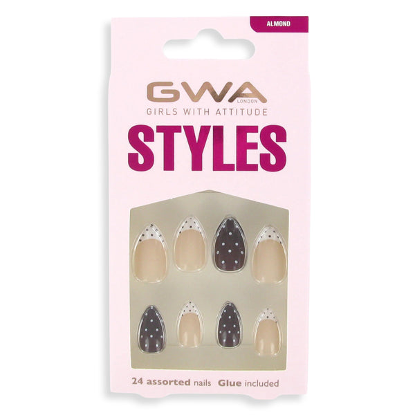 Polka Pop | GWA Styles False Nails