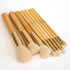 Face & Eye Bamboo Brush Set | 9pc | Eco Spirit