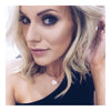 Beauty Blogger Liza Prideaux wearing GWAs 'Hollywood' lashes