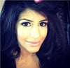 TOWIE's Jasmin Walia wearing GWA's 'Mesmerising' lashes