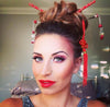 Ferne McCann wearing GWA's 'Swept Away' lashes for TOWIE filming