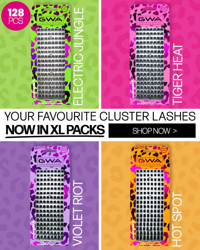 Your favourite cluster lashes now in XL packs. Shop Now